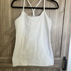 Lululemon women’s sz 14 white yoga tank